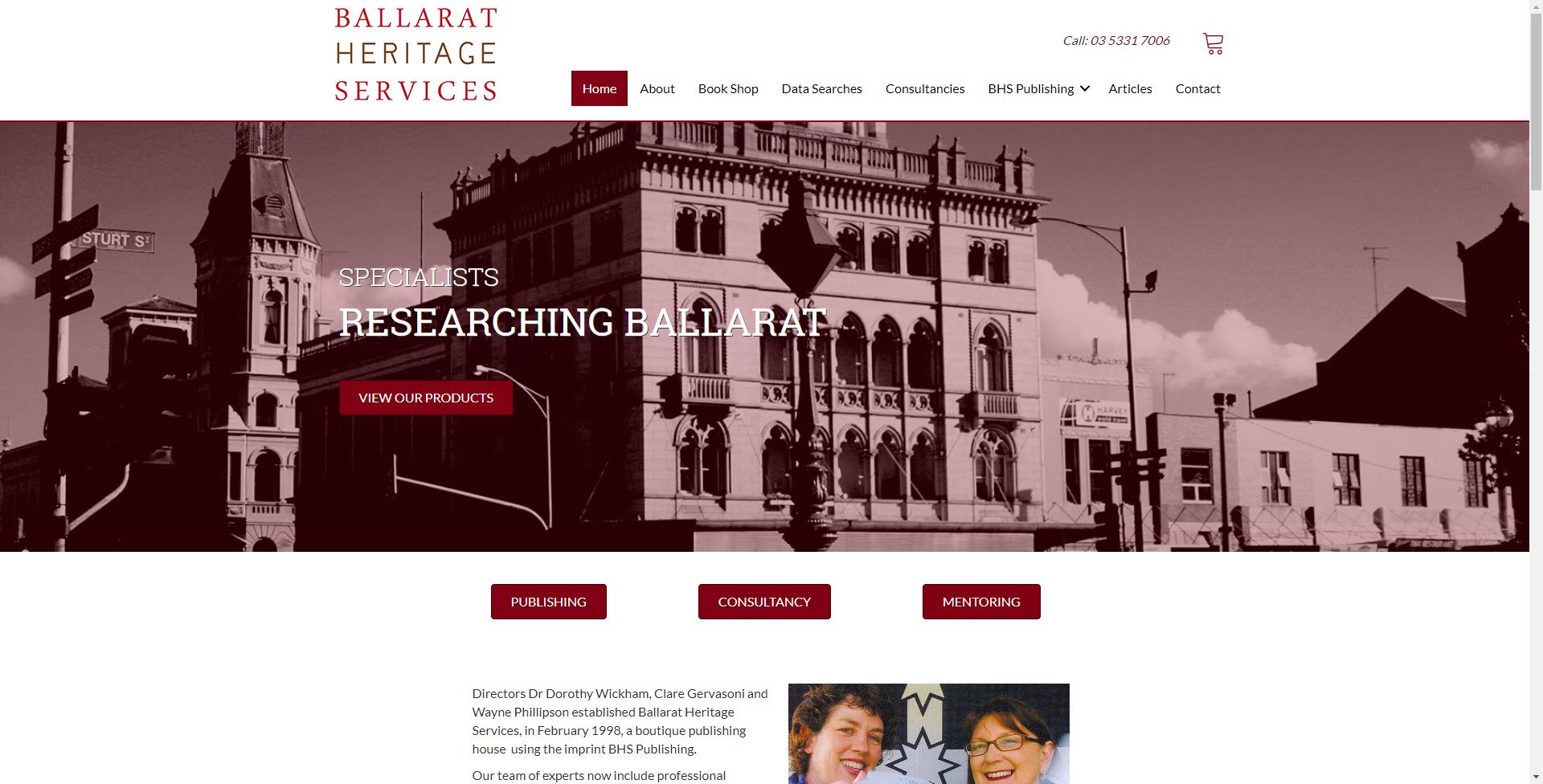 Ballarat Heritage Services Ballarat Heritage Services