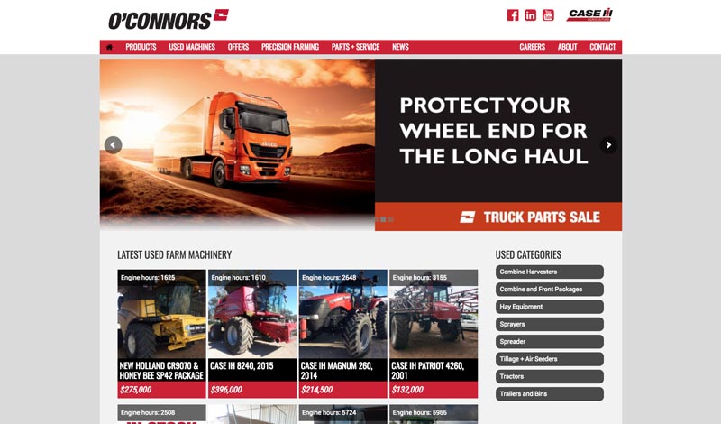 O'Connors Farm Machinery And Case IH Dealership O'Connors Farm Machinery And Case IH Dealership