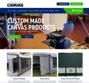 PepperCorn Canvas Website development