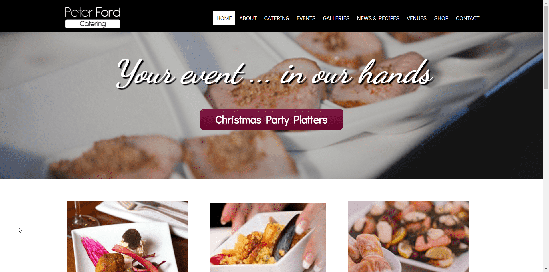 Peter Ford Catering Peter Ford Catering