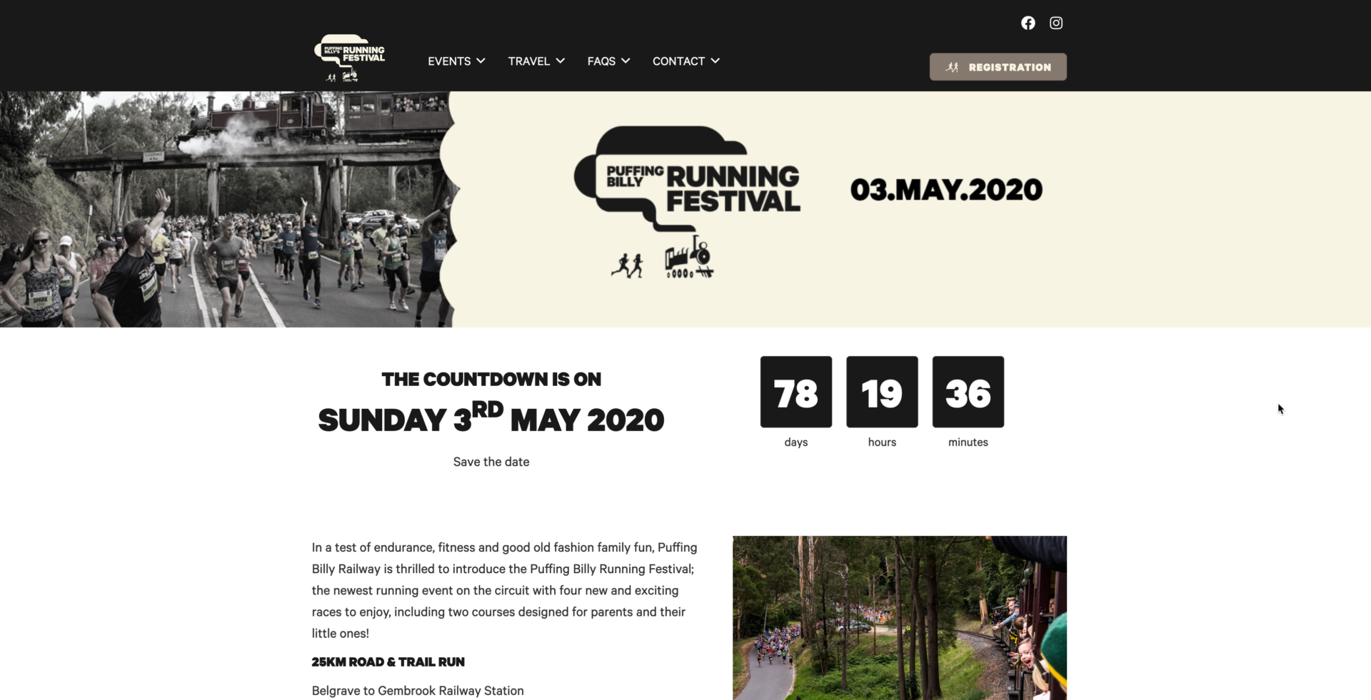Puffing Billy Running Festival Puffing Billy Running Festival