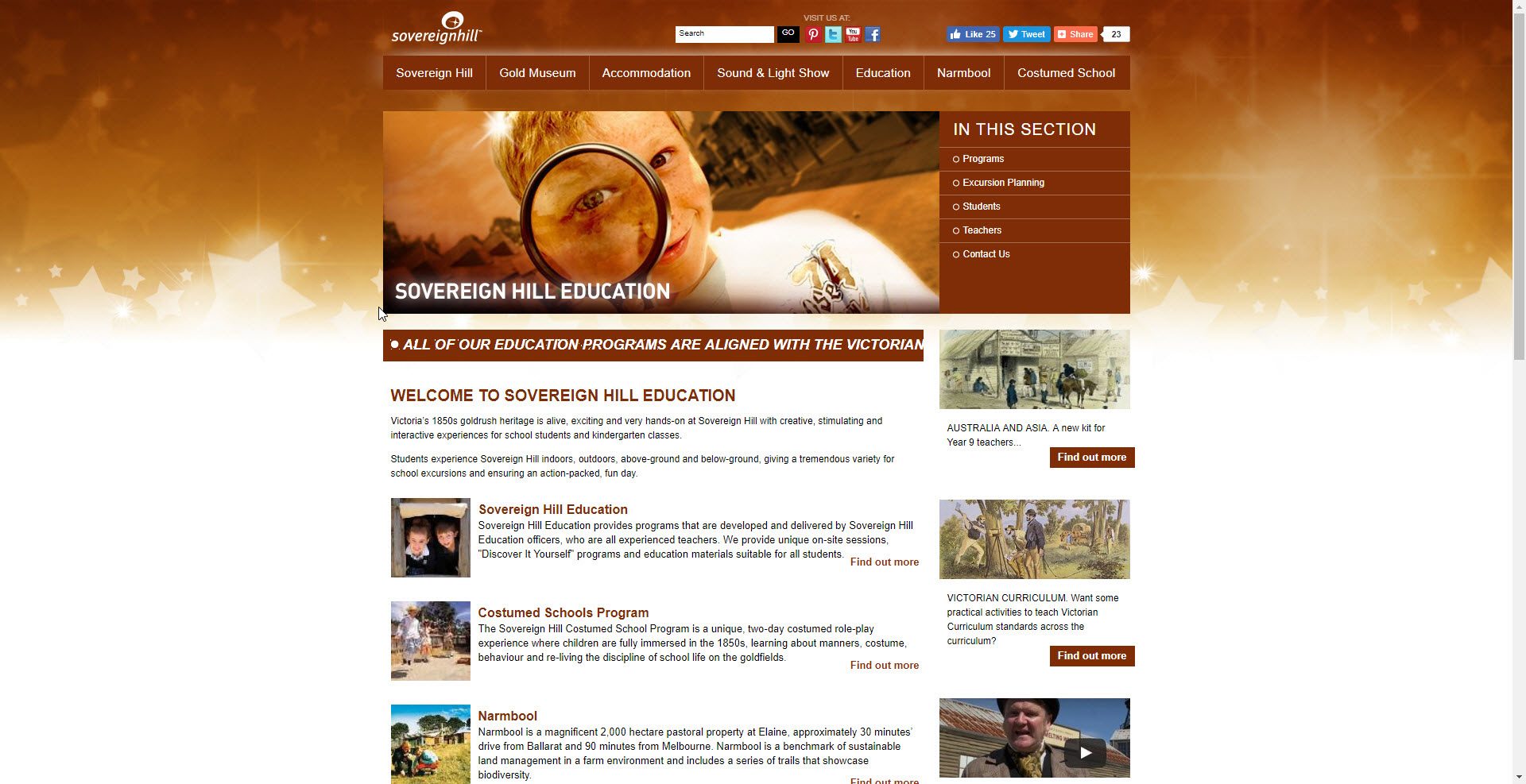 Sovereign Hill Education Sovereign Hill Education