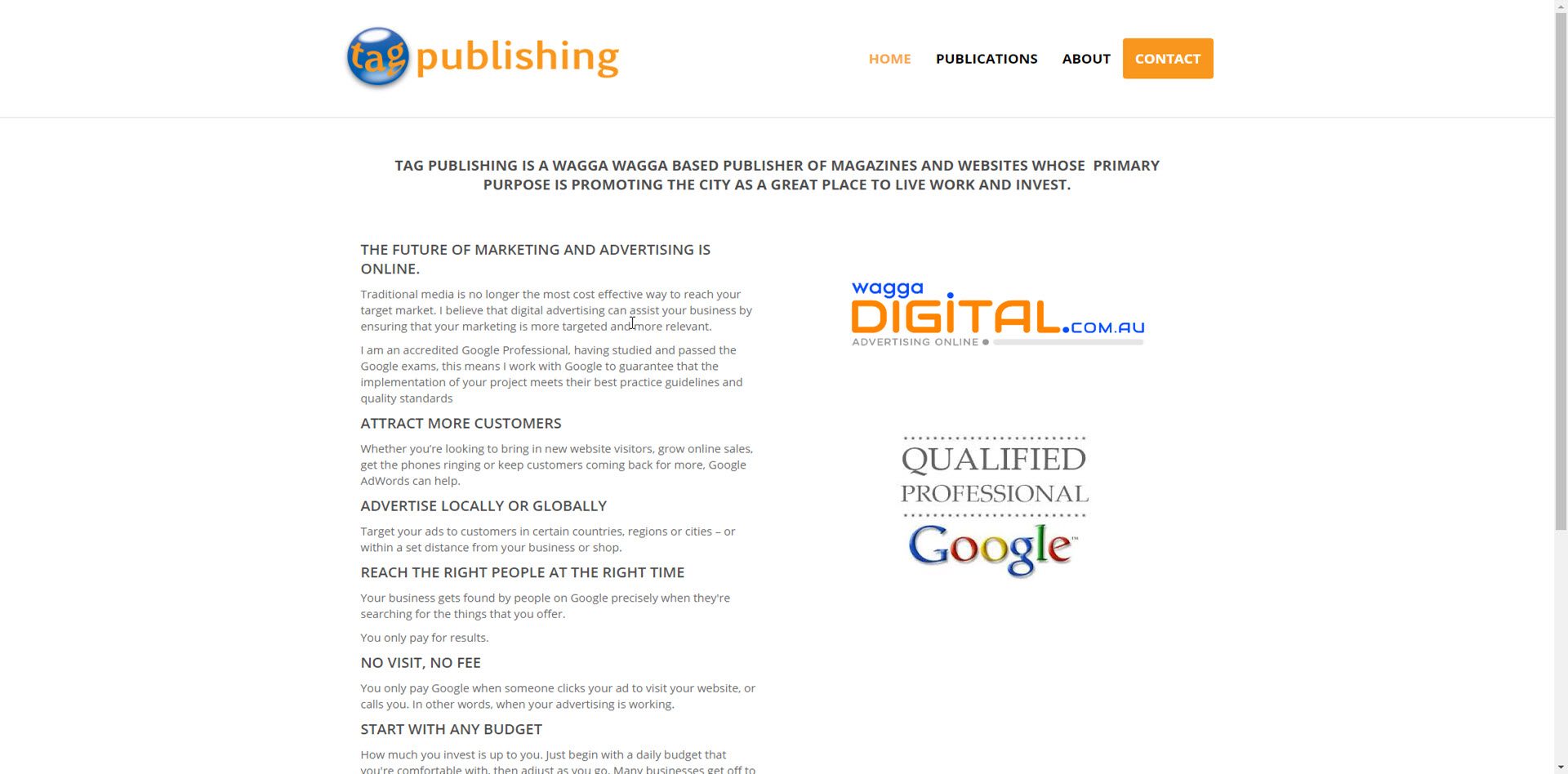 Tag Publishing Tag Publishing