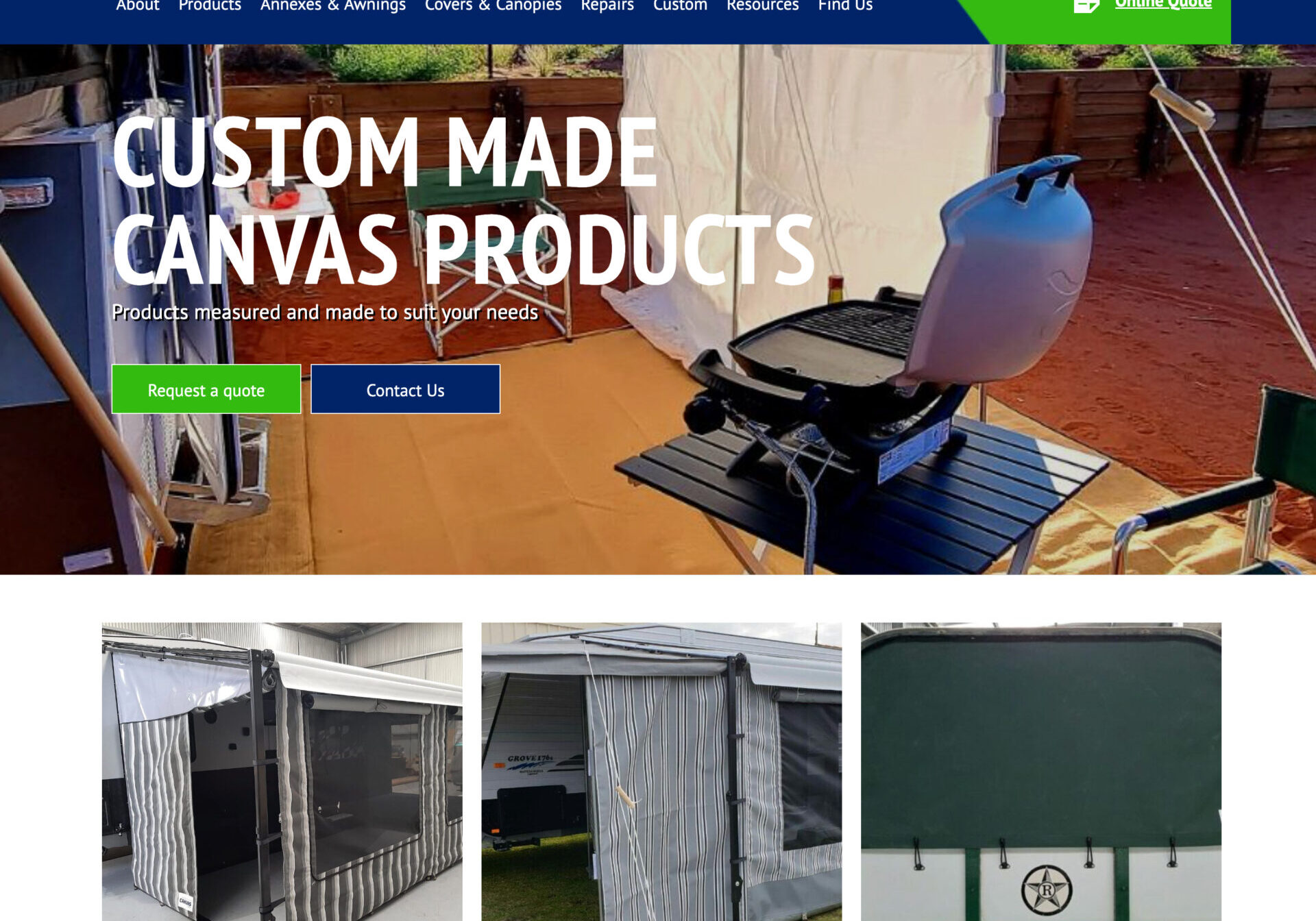 PepperCorn Canvas Website development