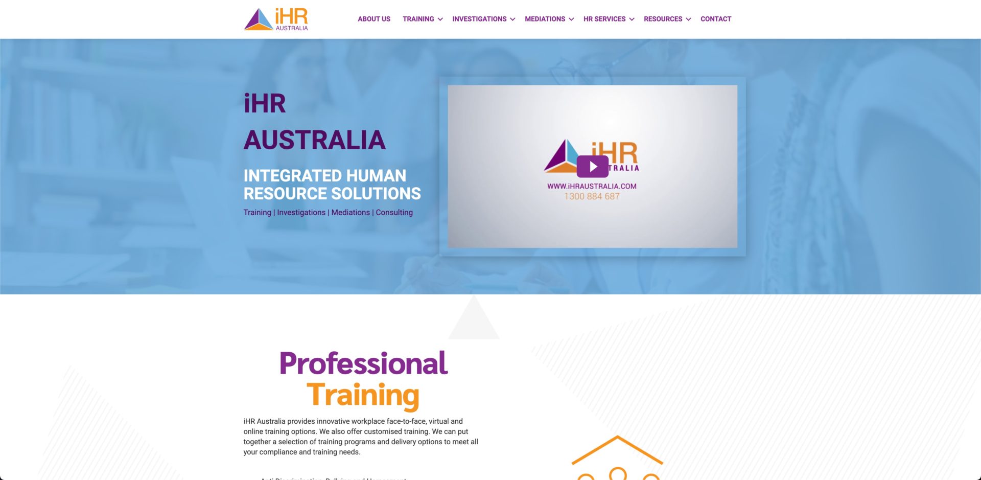 IHR Australia IHR Australia website by ASCET Digital